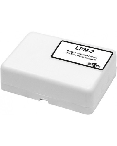 Устройство защиты интерфейсной линии RS-485 Smartec LPM-2-IP54 в Липецке Адресная система охранно-пожарной радиоканальной сигнализации Smartec Pintop.ru