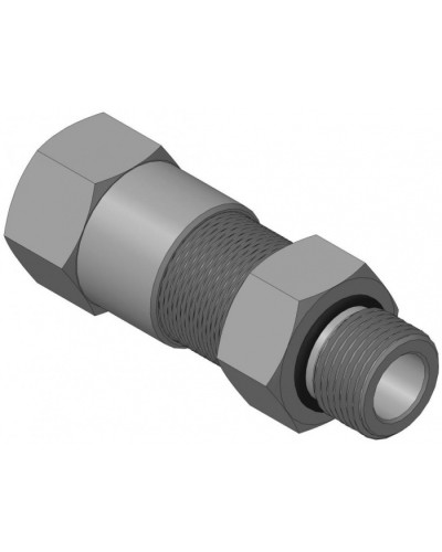 Кабельный ввод с резьбой G1/2 для открытой прокладки кабеля с проходным диаметром d=8-12 мм Спектрон КВН-12-М-G1/2 в Липецке Аксессуары для кабель-канала Pintop.ru