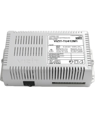 Блок управления терминала консьержа Vizit-TU412M1 в Липецке Блоки управления многоабонентные Pintop.ru