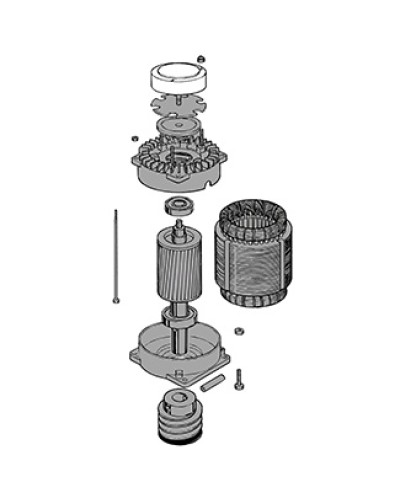 Электродвигатель C-BYT Came 119RIC042 в Липецке Запчасти для шлагбаумов и автоматики Pintop.ru