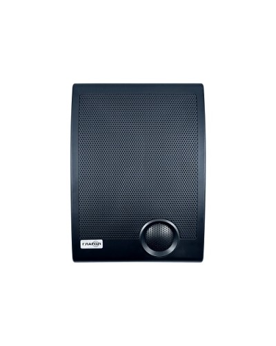 Оповещатель речевой настенный Тромбон Глагол Н2-5 (чёрный) в Липецке Система оповещения и трансляции Pintop.ru