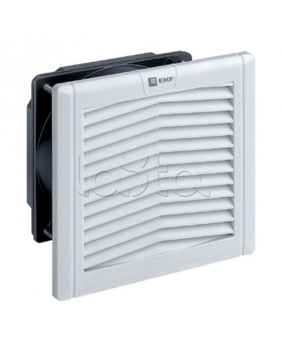 Вентилятор с фильтром 305 м³/ч 223x223 мм 220В IP54 EKF PROxima (FAN305F) в Липецке Вентиляторные модули Pintop.ru