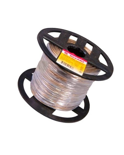 Трос стальной в ПВХ изоляции d2.5 мм (200 м) REXANT 09-5325 в Липецке Крепежные изделия Pintop.ru