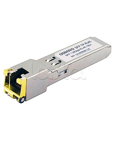 Медный SFP модуль OSNOVO SFP-TP-RJ45(1G) в Липецке Модули SFP/XFP/GBIC Pintop.ru