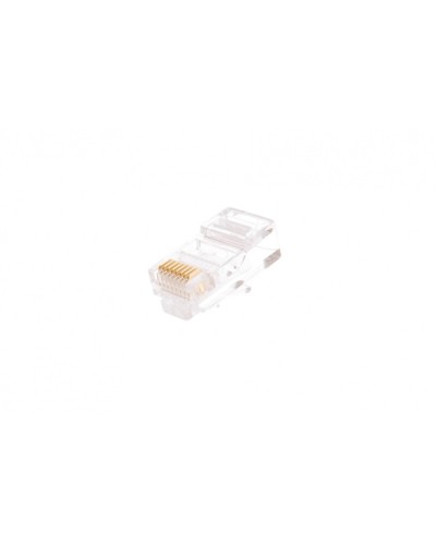 Коннектор RJ45/8P8C (1000 шт/уп) NETLAN UEC-UP8P8C-UD-003-TR-1000 в Липецке Коннекторы Pintop.ru