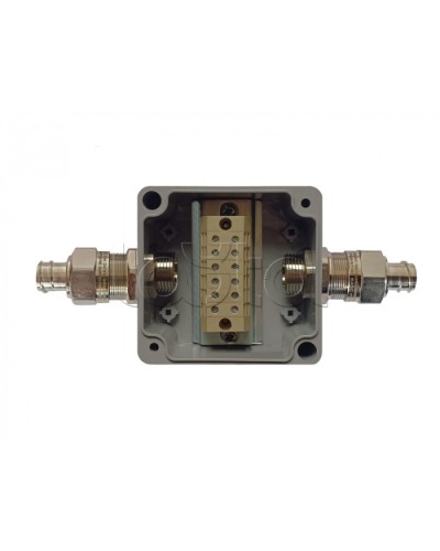 G366 А МВ (ввод провода в металлорукаве Ду10) К АЯКС IP66/IP65, 82x80x55 Магнито-контакт в Липецке Распределительные коробки Pintop.ru