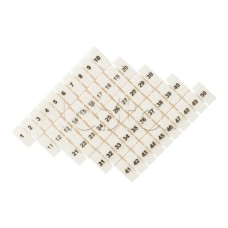 Маркеры для JXB-ST 1,5 с нумерацией 1-50 (100 шт.) EKF PROxima (zb-st-1.5-1-50)