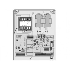 Блок управления для приводов распашных ворот Came 002ZA3P