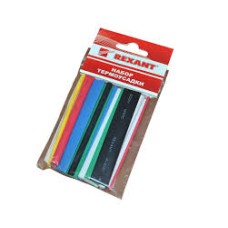 Набор термоусадочных трубок №3 (АССОРТИ) (10шт/уп) REXANT (29-0103)