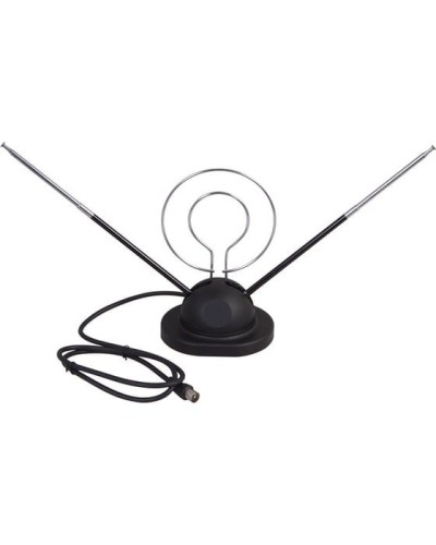 Антенна комнатная телескопическая на подставке «Усы», RX-105 REXANT 34-0105 в Липецке Системы видеонаблюдения Pintop.ru