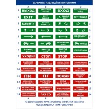 Оповещатель полусферическое световое табло со встроенной звуковой сиреной,наружнее исполнение Электротехника и Автоматика ЛЮКС-12-К НИ "УХОДИ"