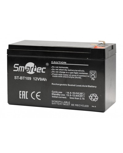 Аккумулятор Smartec ST-BT109 в Липецке Электротехническое оборудование Pintop.ru