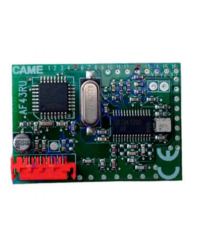 Плата радиоприемника встраиваемая Came 001AF43RU в Липецке Устройства радиоуправления для шлагбаумов и автоматики Pintop.ru
