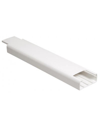 Кабель-канал 80x40 с крышкой парапетный IEK CKK40-080-040-1-K01 в Липецке Кабель-канал Pintop.ru