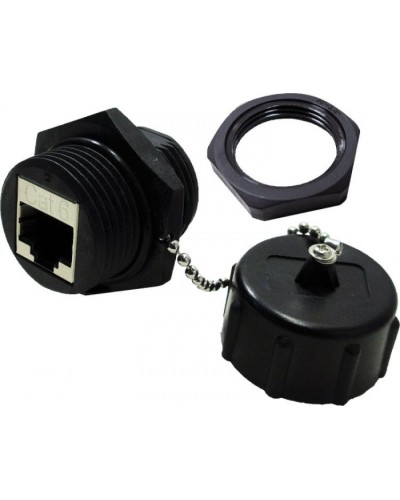 Модуль соединительный индустриальный, IP67, экранированный, кат.6 LANMASTER LAN-KCP45S6-WP в Липецке Проходные адаптеры Pintop.ru