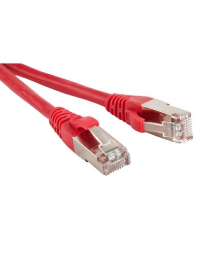 Патч-корд F/UTP Hyperline PC-LPM-STP-RJ45-RJ45-C6-5M-LSZH-RD в Липецке Патчкорды (медные) Pintop.ru