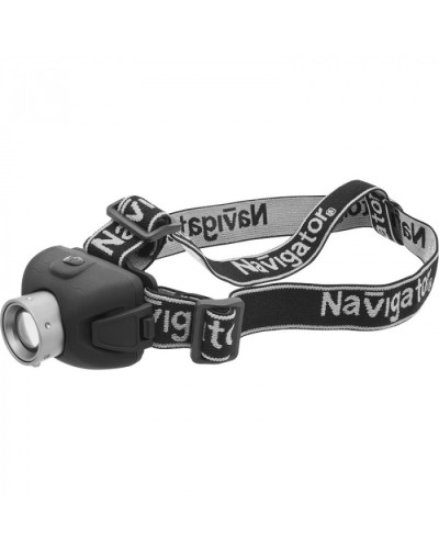 Фонарь Navigator 94 913 NPT-H06-3AAA налоб. CREE 1LEDx5Вт 3 реж. фокус в Липецке Источники света(Лампы) Pintop.ru