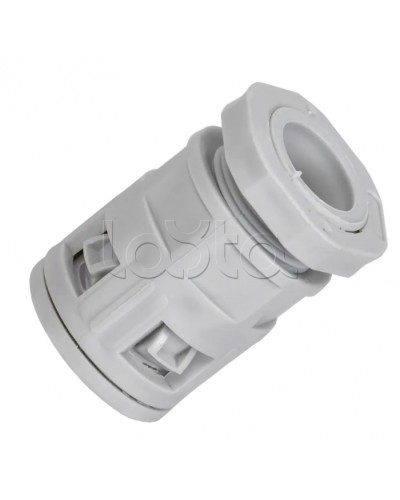 ELASTA Муфта вводная для гофрированных труб MVN32 IP40 IEK (ET-TA00D-MVN-032-K41-010) в Липецке Повороты, муфты, тройники Pintop.ru