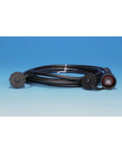 Патч-корд промышленный Hyperline PC-IE-LPM-STP-RJ45-RJ45-C6-5M-BK в Липецке Патчкорды (медные) Pintop.ru