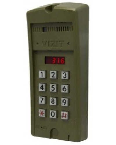 Блок вызова для совместной работы с БУД-302 Vizit БВД-316R в Липецке Блоки вызова многоабонентные Pintop.ru