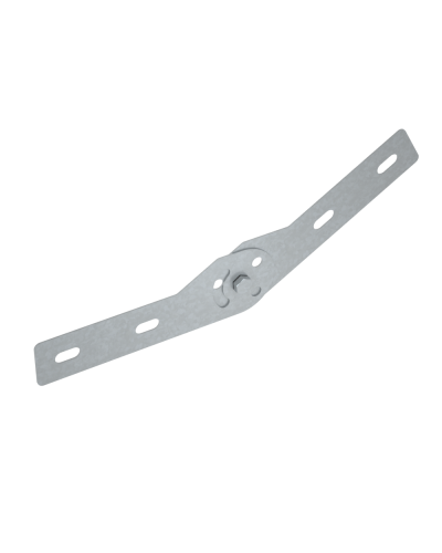Шарнирный соединитель лестничного лотка 50 мм Быстрый монтаж HD85 КМ-профиль (LSHS1 HD85) в Липецке Аксессуары для лотков Pintop.ru