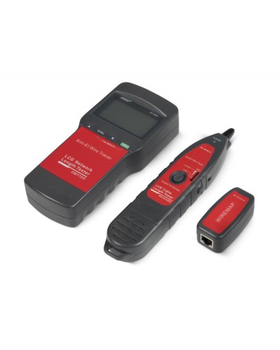 Тестер для витой пары c LCD дисплеем и тон-генератором Cabeus (CT-LCD-RJ45-SCAN) в Липецке Тестеры для систем видеонаблюдения Pintop.ru