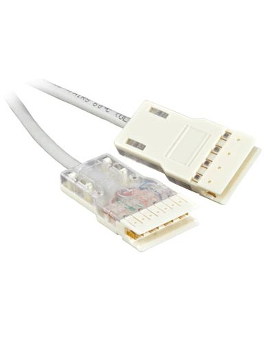 Патч-корд 110 тип-110 тип, 4 пары, Cat.5e, LSZH, 1 м серый Hyperline PC-110-110-4P-C5e-1M-LSZH-GY в Липецке Патч-корды и пигтейлы Pintop.ru