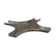 Ответвитель X-образный горизонтальный плавный Hyperline RST-CXS-150-80-0,8-R100-SZ