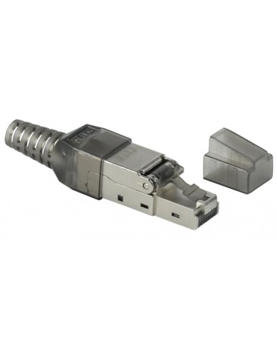 ITK Разъём RJ-45 FTP для кабеля кат.6A полевая заделка (CS3-1C6AF-Q) в Липецке Коннекторы и разъемы Pintop.ru