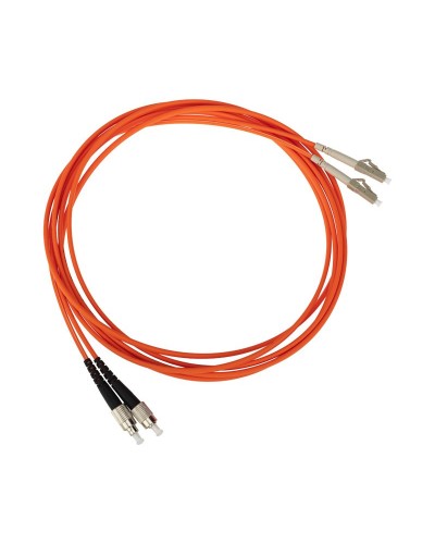 Патч-корд оптический переходной (MM), 50/125 (OM2), LC/UPC-FC/UPC, (Duplex), LSZH, 3м 50-3269 в Липецке Патч-корды оптические Pintop.ru