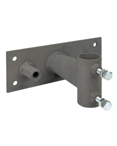 Держатель мачты молниеприемника к стене, D=40мм, вынос 100мм с гайкой EKF PROxima (lp-l0100) в Липецке Электротехническое оборудование Pintop.ru