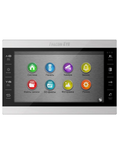 Видеодомофон Falcon Eye Atlas Plus HD (Black) XL в Липецке Абонентские видеоустройства Pintop.ru