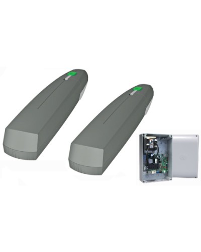 Came AXI (до 300 кг до 2,5 м 100%) (серый) SWN25 - Привод 24 В линейный самоблокирующийся с энкодером для створок 2,5 м, корпус серыйZL65 - Блок управления с расширенным набором функций в Липецке Автоматизация ворот Pintop.ru