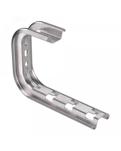 C-Омега профиль 200 (1,5 мм) INOX EKF (OMPC200-INOX) в Липецке Аксессуары для лотков Pintop.ru