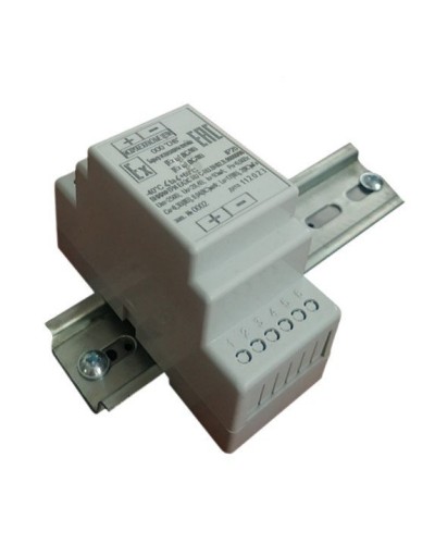 Барьер искрозащиты Магнито-контакт «АБИ-1DIN» (12В, 600мА, IP20) в Липецке Комутационные взрывозащищенные коробки Pintop.ru