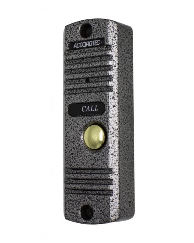 Видеопанель 4-х проводная цветная накладная вандалоустойчивая AccordTec AT-VD305N SL в Липецке Вызывные видеопанели малоабонентные Pintop.ru