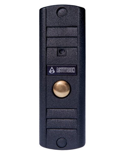 Видеопанель вызывная накладная антивандальная на 1 абонента Activision AVP-508 (PAL, черный) в Липецке Вызывные видеопанели малоабонентные Pintop.ru