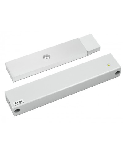 Замок электромагнитный Aler AL-400 PRemium (24 В, серый) в Липецке Электромагнитные замки Pintop.ru