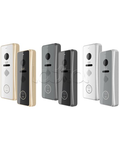 Панель вызывная CTV-D4002EM (серебро) в Липецке Вызывные видеопанели малоабонентные Pintop.ru