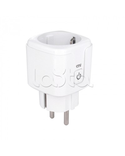 Умная Wi-Fi розетка CTV-HomePlug в Липецке Дополнительное оборудование для СКУД Pintop.ru