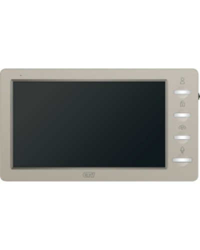 Монитор видеодомофона CTV-M3702 Gamma бежевый в Липецке Абонентские видеоустройства Pintop.ru