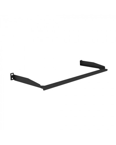 Горизонтальный заднийВ В кабельный органайзер глубиной 175мм, 19 RAL 9005 Cabeus (CO-PLB-1U-C04-MPO-BK) в Липецке Кабельные органайзеры Pintop.ru