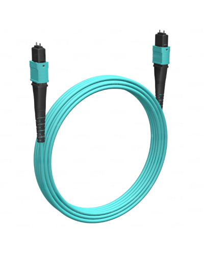 Кабельная сборка MPO(M) -MPO(M)-8 волокон 50/125 OM3, 10 m Cabeus (FOP-50-OM3-8-MPO(M)-8-MPO(M)-B-10m) в Липецке Кабельные сборки (оптические) Pintop.ru