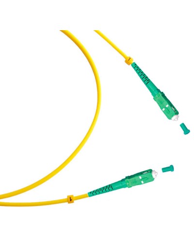 Шнур оптический simplex SC/APC-SC/APC 9/125 sm 20м LSZH Cabeus FOP(s)-9-SC/APC-SC/APC-20m в Липецке Патч-корды оптические Pintop.ru