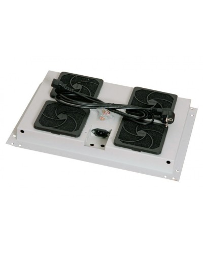 Панель вентиляционная с 4 вентиляторами Cabeus (TRAY-60) в Липецке Вентиляторные модули Pintop.ru