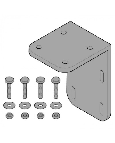 Кронштейн крепления к стене C003 C004 Came 119RICX011 в Липецке Запчасти для шлагбаумов и автоматики Pintop.ru