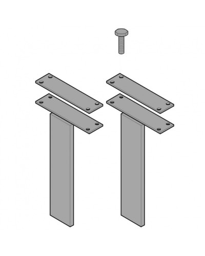 Набор креплений для цепи C004 Came 119RICX015 в Липецке Запчасти для шлагбаумов и автоматики Pintop.ru