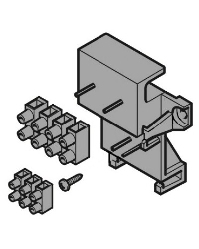 Кронштейн с колодкой подключений C-BX Came 119RICX020 в Липецке Запчасти для шлагбаумов и автоматики Pintop.ru