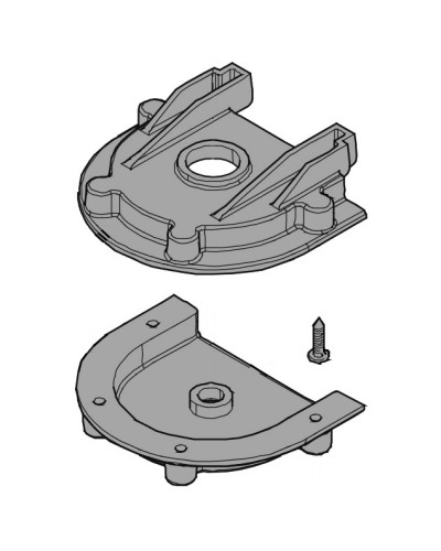 Крышка шкива C010 Came 119RICX045 в Липецке Запчасти для шлагбаумов и автоматики Pintop.ru
