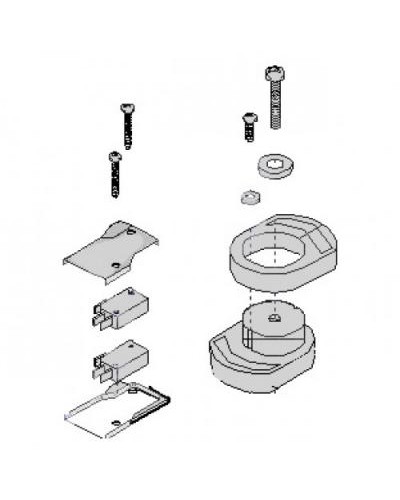 Механизм разблокировки FAST Came 119RID234 в Липецке Запчасти для шлагбаумов и автоматики Pintop.ru